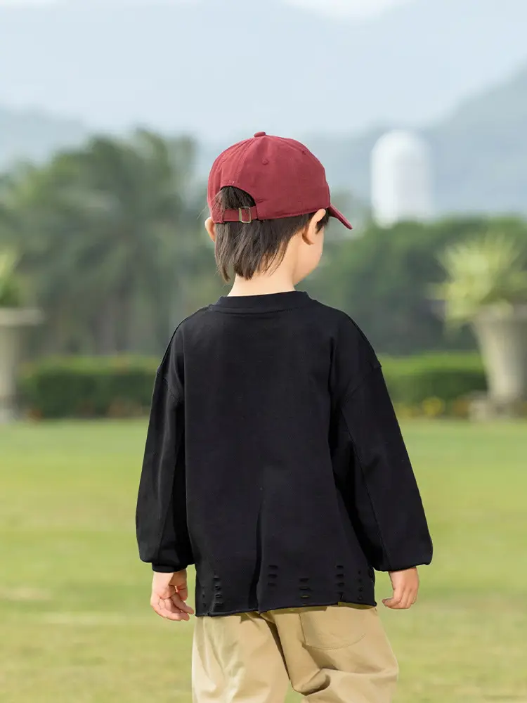 Kids Korean Style Hoodie Set for Boys All Match - Image 6