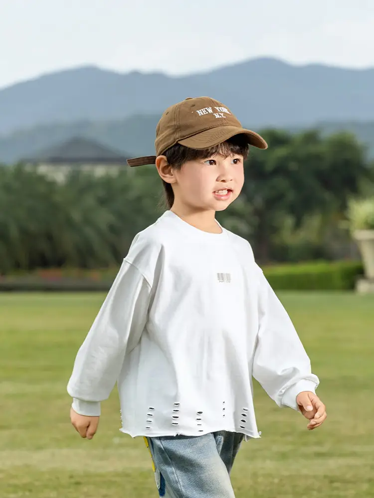 Kids Korean Style Hoodie Set for Boys All Match - Image 7