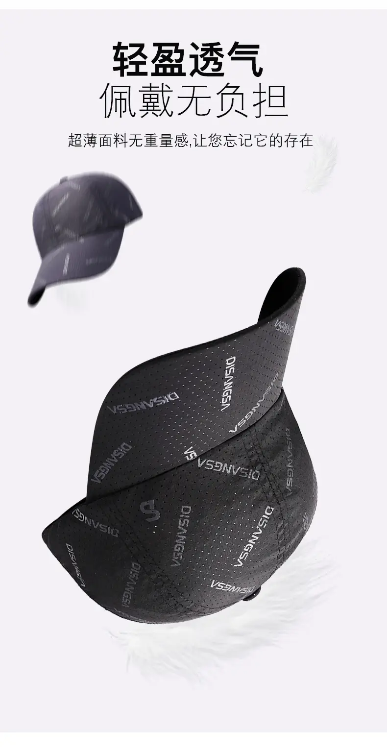 Men & Women Baseball Cap Sunscreen Quick-Drying Outdoor Cap — feature 3