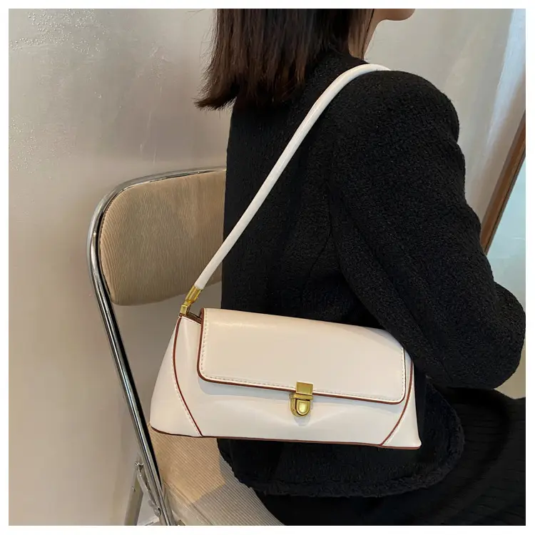 Black Leather Single Shoulder Bag for Women 2025 — feature 14