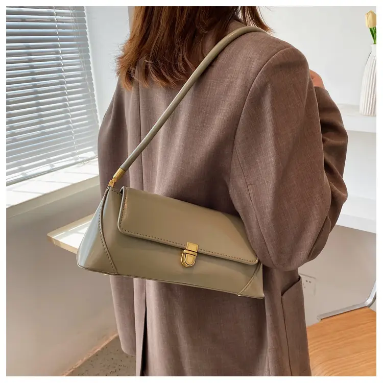 Black Leather Single Shoulder Bag for Women 2025 — feature 16