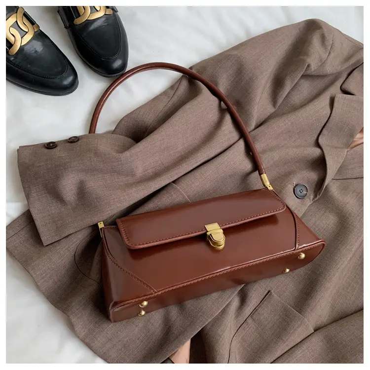 Black Leather Single Shoulder Bag for Women 2025 — feature 27