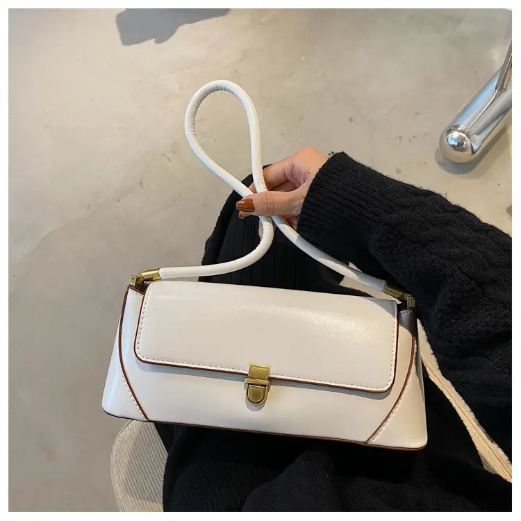 Black Leather Single Shoulder Bag for Women 2025 — feature 28