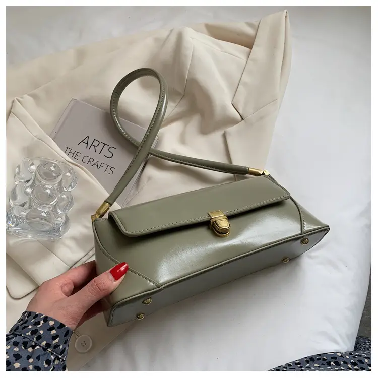 Black Leather Single Shoulder Bag for Women 2025 — feature 32