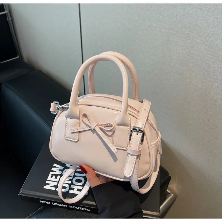 Red Bowknot Shell Handbag for Women — feature 12