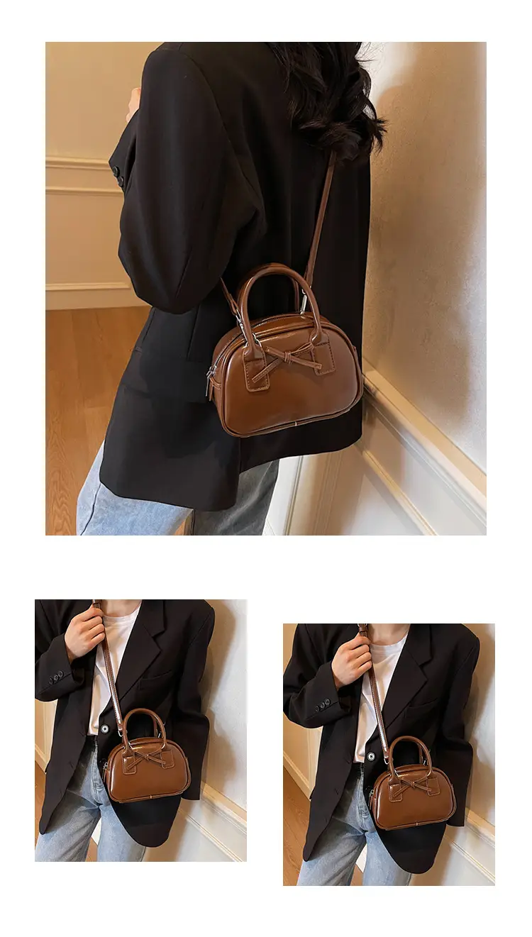 Red Bowknot Shell Handbag for Women — feature 7