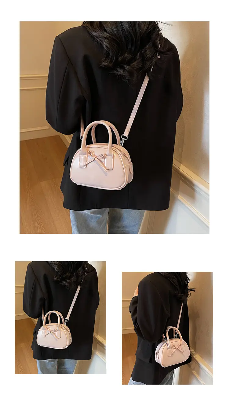 Red Bowknot Shell Handbag for Women — feature 8