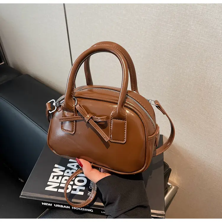 Red Bowknot Shell Handbag for Women — feature 9