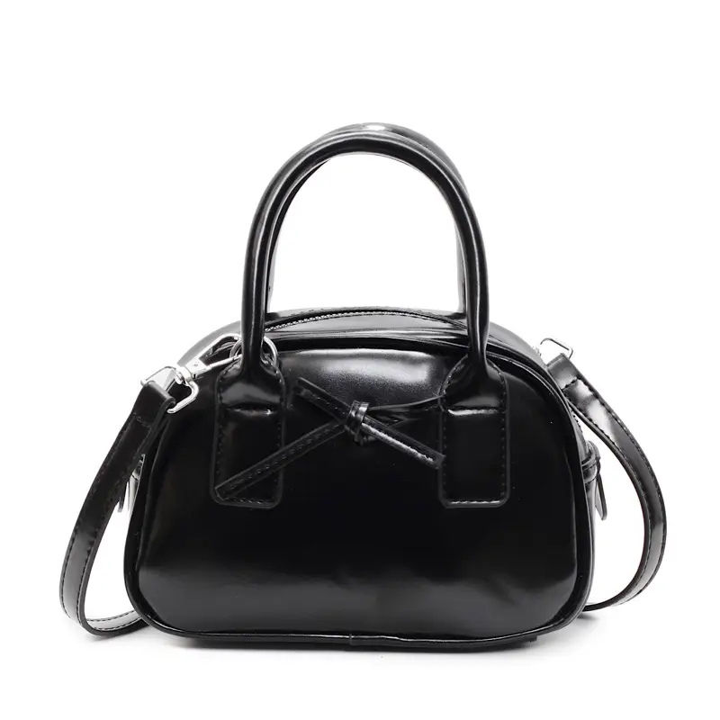 Red Bowknot Shell Handbag for Women