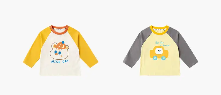 Dudu Kids T-Shirt 2-Pack Spring Boys Girls — feature 19