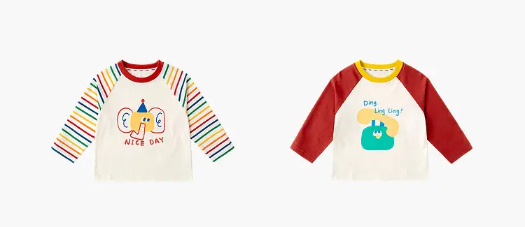 Dudu Kids T-Shirt 2-Pack Spring Boys Girls — feature 20