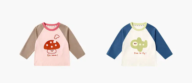 Dudu Kids T-Shirt 2-Pack Spring Boys Girls — feature 21