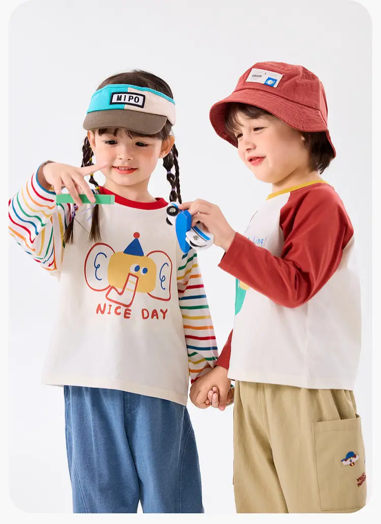 Dudu Kids T-Shirt 2-Pack Spring Boys Girls — feature 24