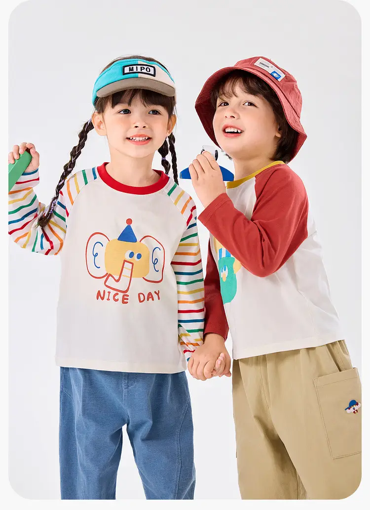 Dudu Kids T-Shirt 2-Pack Spring Boys Girls — feature 26