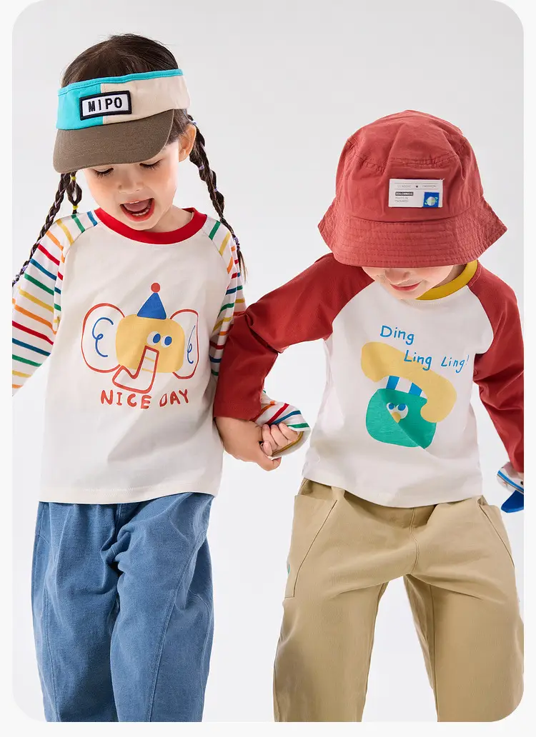 Dudu Kids T-Shirt 2-Pack Spring Boys Girls — feature 28
