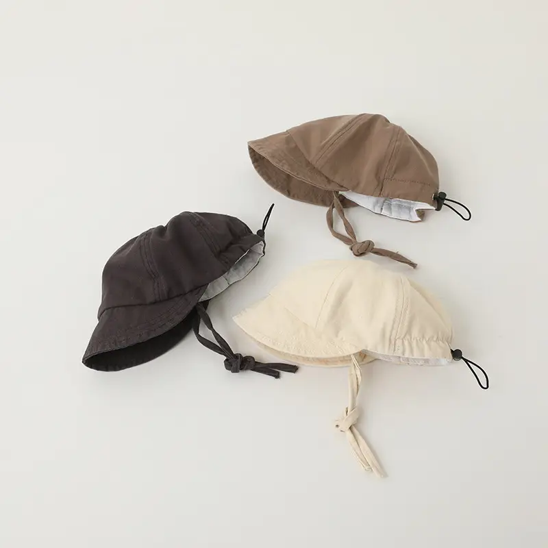 Baby Cap Spring Autumn Thin Ins Solid Color — feature 9