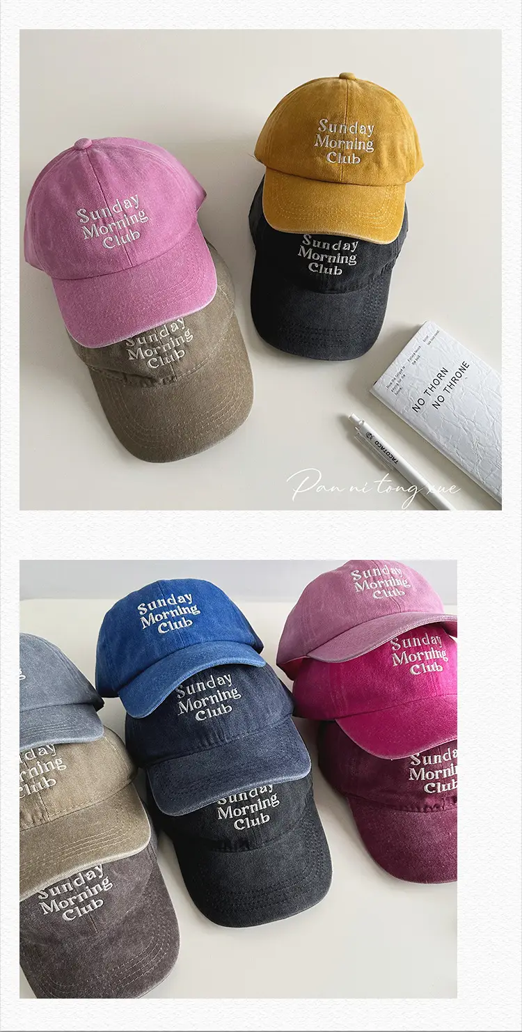 Blue Sunday Monitors Baseball Cap for Kids Women Washable — feature 27