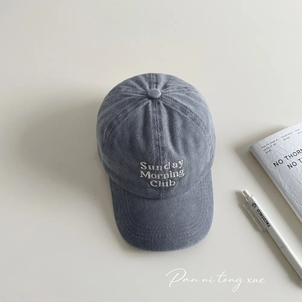Blue Sunday Monitors Baseball Cap for Kids Women Washable - Image 4