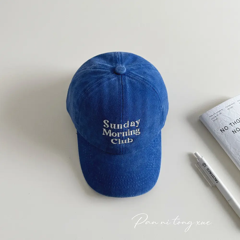 Blue Sunday Monitors Baseball Cap for Kids Women Washable - Image 9