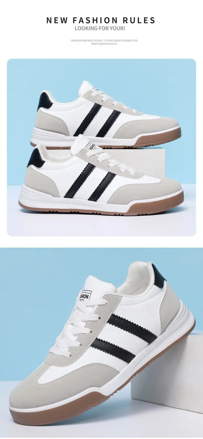 Casual shoes Korean simple fashion couple forrest gump shoes comfortable soft bottom soft surface foreign trade wholesale men's and women's sneaker — feature 33