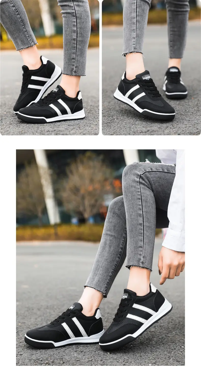 Casual shoes Korean simple fashion couple forrest gump shoes comfortable soft bottom soft surface foreign trade wholesale men's and women's sneaker — feature 47