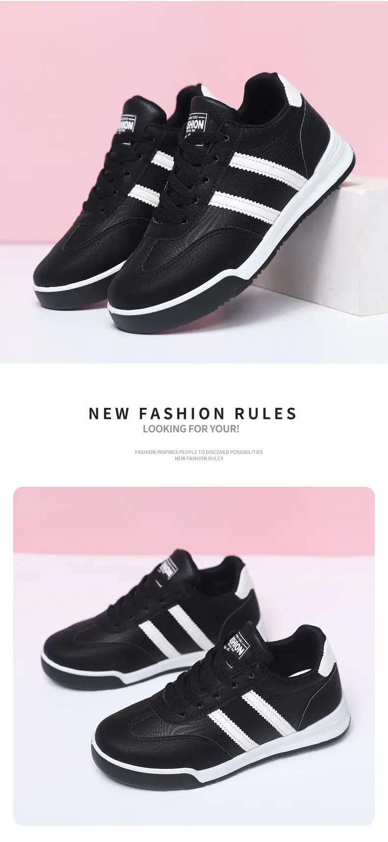 Casual shoes Korean simple fashion couple forrest gump shoes comfortable soft bottom soft surface foreign trade wholesale men's and women's sneaker — feature 48
