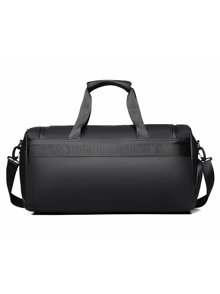 Grey Multi-Function Shoulder Bag for Travel & Fitness - Image 8