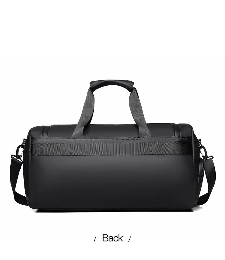 Grey Multi-Function Shoulder Bag for Travel & Fitness — feature 35