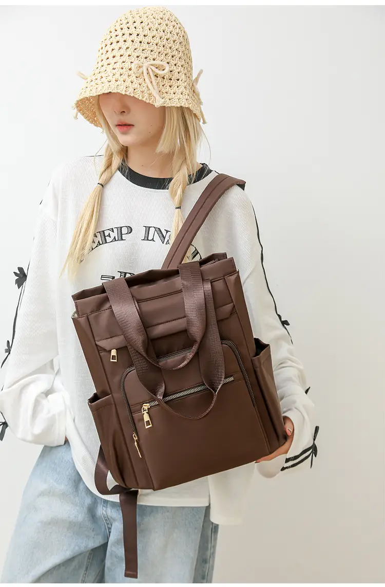 Women's Large Capacity Oxford Cloth Business Backpack — feature 23