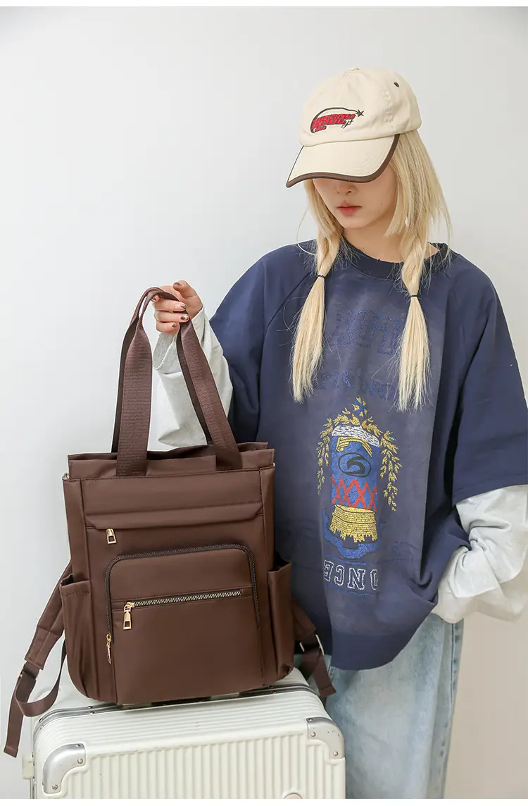 Women's Large Capacity Oxford Cloth Business Backpack — feature 24