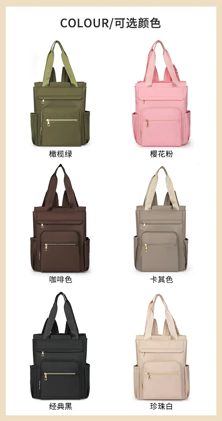 Women's Large Capacity Oxford Cloth Business Backpack — feature 6