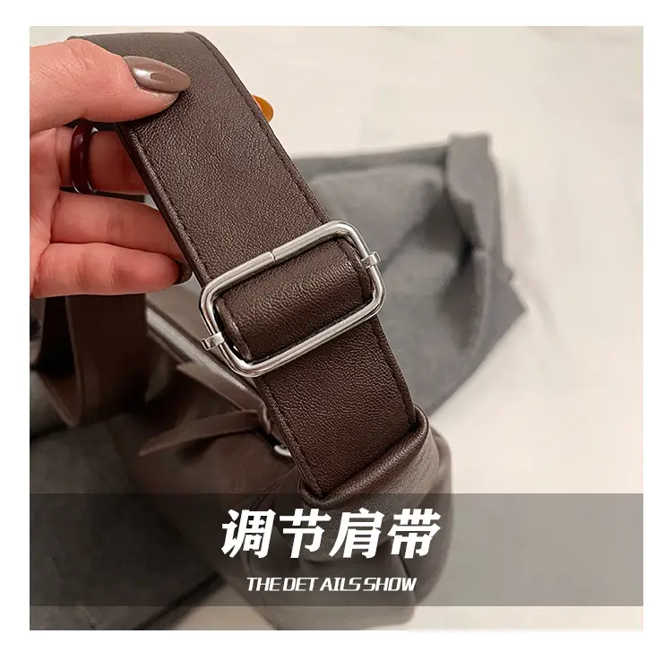 Black Crossbody Bag for Women Large Capacity 2025 — feature 5