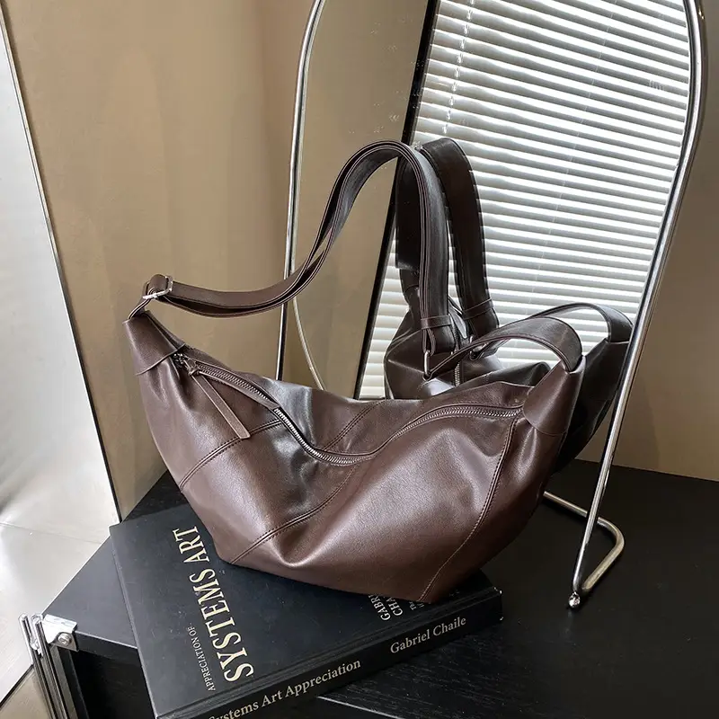 Black Crossbody Bag for Women Large Capacity 2025 - Image 3