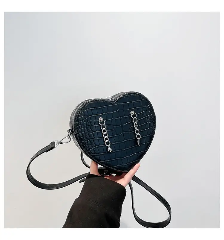 Heart Shape Red PU Chain Bag for Women — feature 12