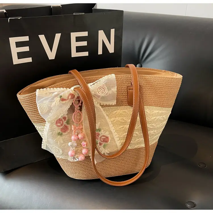 Women Straw Woven Beach Bag Large Capacity 2026 — feature 18