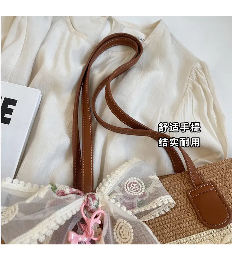 Women Straw Woven Beach Bag Large Capacity 2026 — feature 5