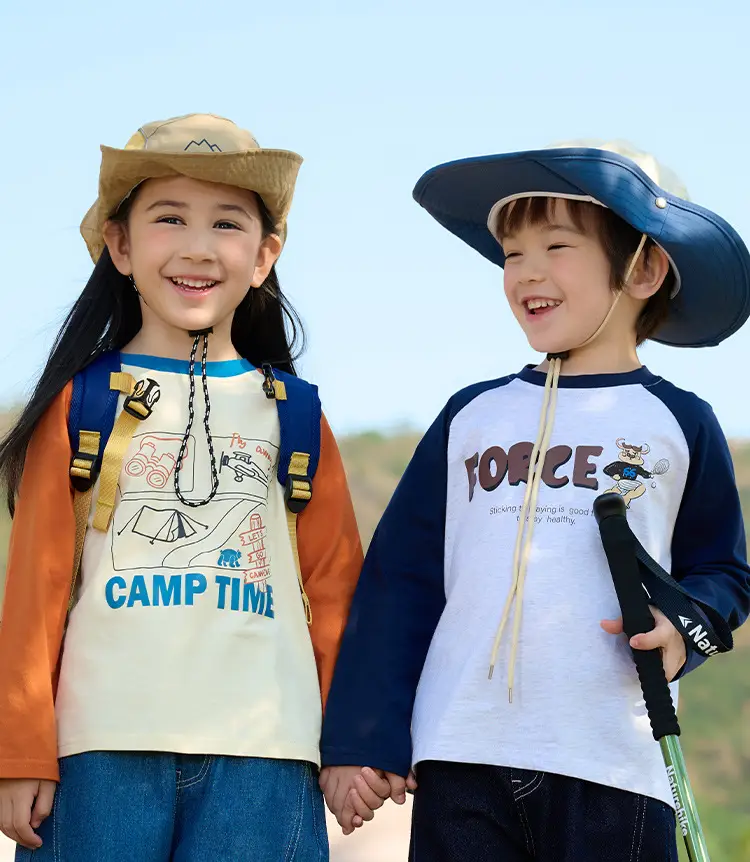 Miantiantang Pure Cotton Boys' Long Sleeve T-Shirt Set — feature 25