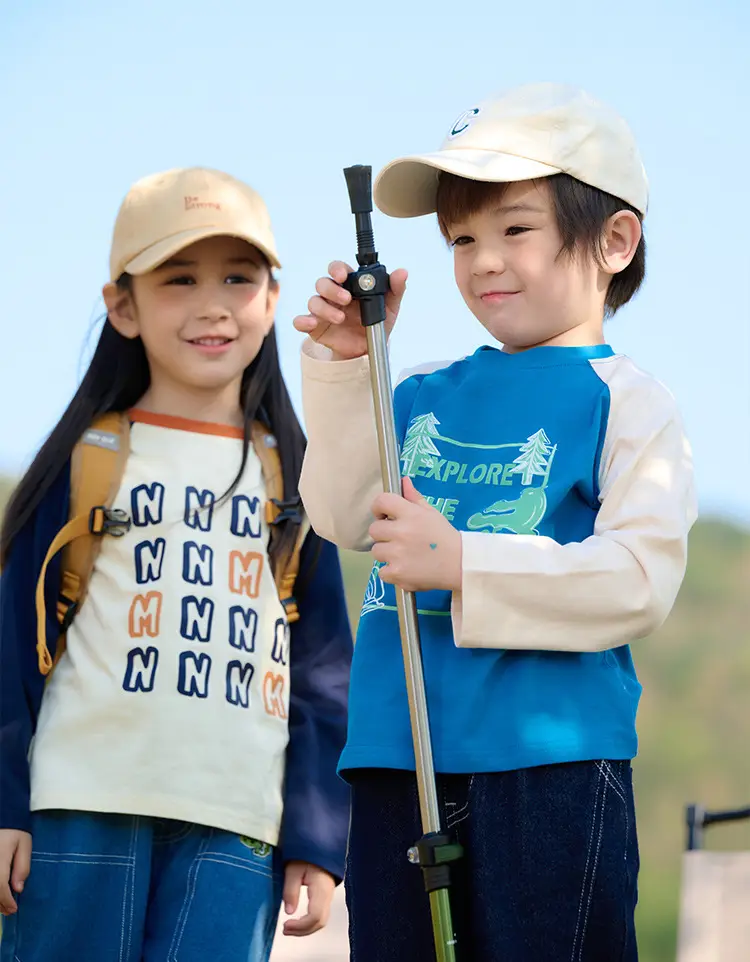 Miantiantang Pure Cotton Boys' Long Sleeve T-Shirt Set — feature 29