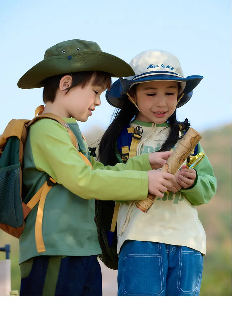Miantiantang Pure Cotton Boys' Long Sleeve T-Shirt Set — feature 31