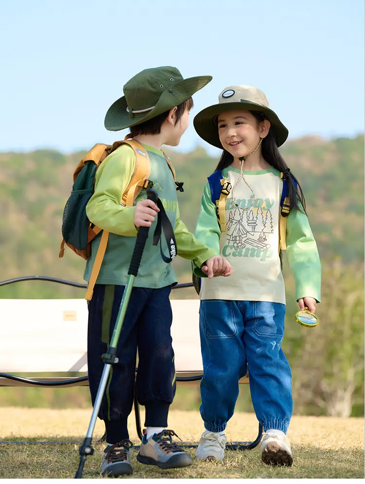 Miantiantang Pure Cotton Boys' Long Sleeve T-Shirt Set — feature 32
