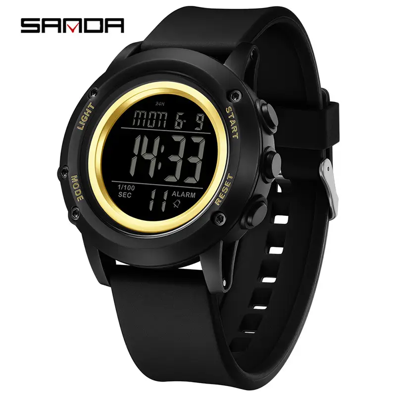 Sanda Digital Watch Multi Color for Men Women - Image 3