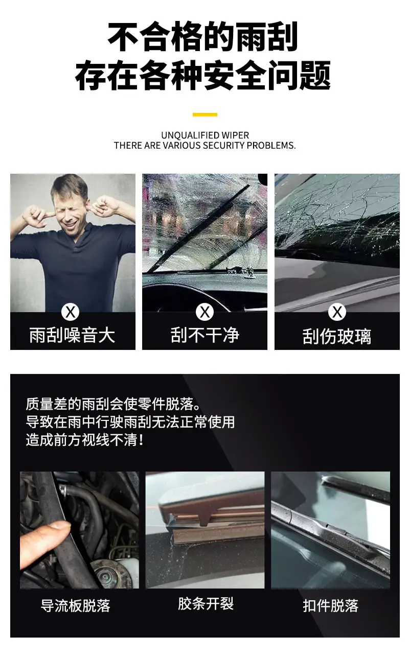 [Modern Special] Suitable for Rena Yuedong Langto Shengda Elantra New Tucson ix25ix35 Wiper Automotive Supplies — feature 2