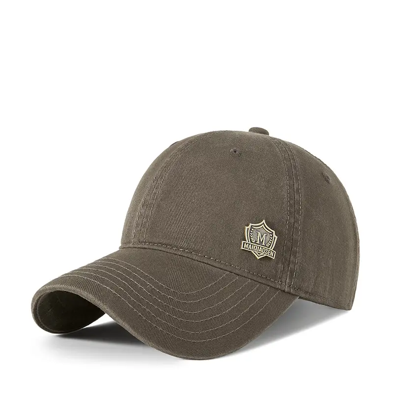 2025 Sunshade Baseball Cap Wash Cotton Big Head Covering Hat Men's Women's Outdoor Sports Hat - Image 3