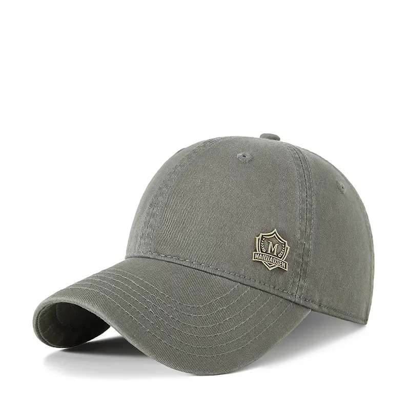 2025 Sunshade Baseball Cap Wash Cotton Big Head Covering Hat Men's Women's Outdoor Sports Hat - Image 6