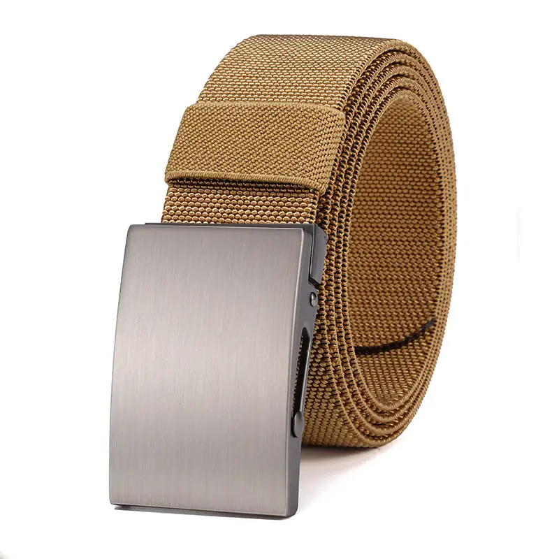 Men's Automatic Buckle Belt with Gold Mesh Strap - Image 2