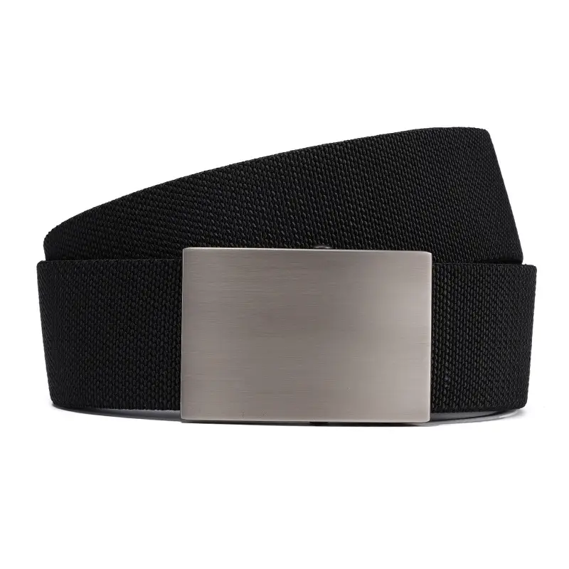 Men's Automatic Buckle Belt with Gold Mesh Strap - Image 9