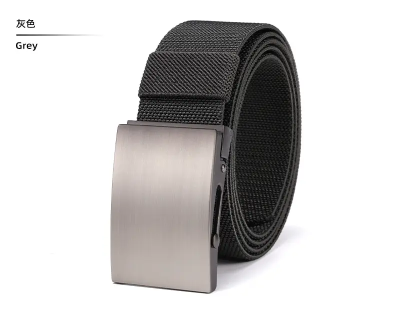 Men's Automatic Buckle Belt with Gold Mesh Strap — feature 20