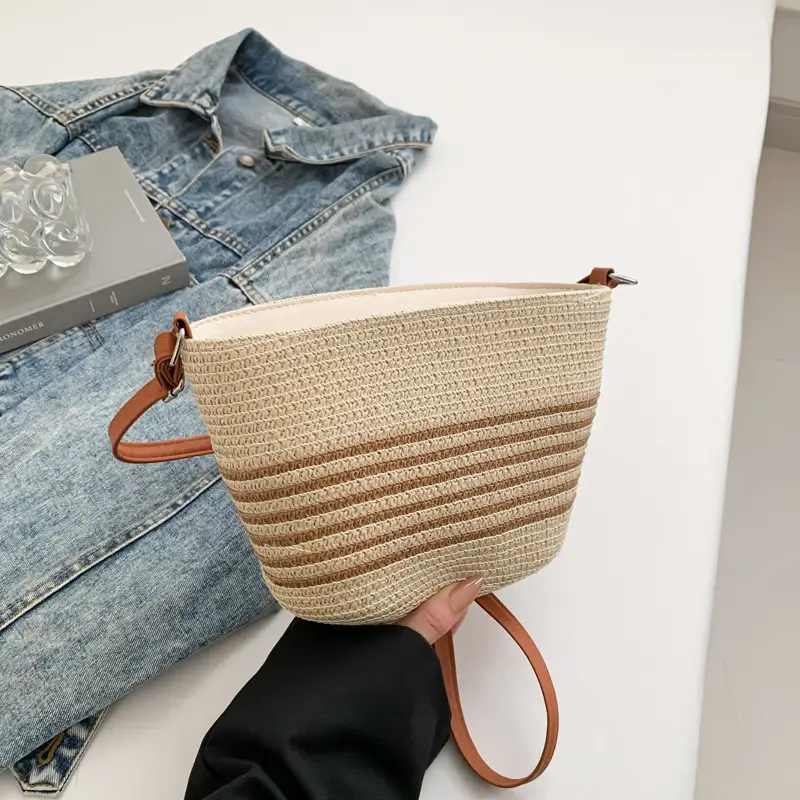 Fresh Textured Crossbody Bag for Women Spring 2025 - Image 2