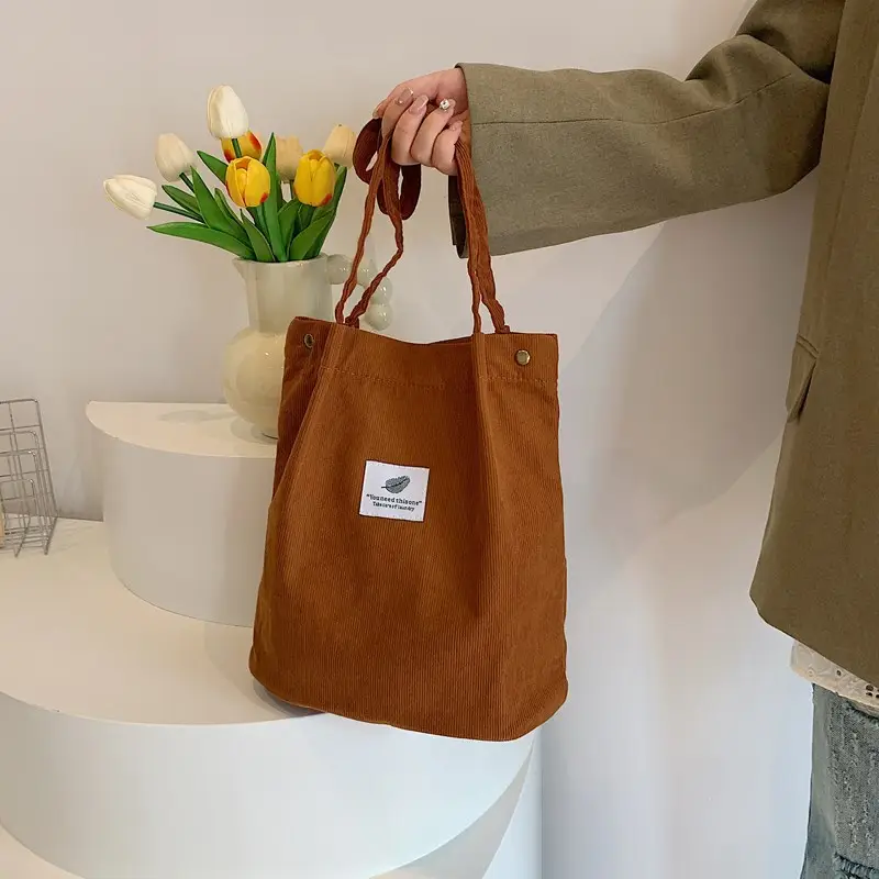Velvet Shoulder Bag New Artistic Fresh Feather Women's Bag College Style Casual Large Capacity - Image 11