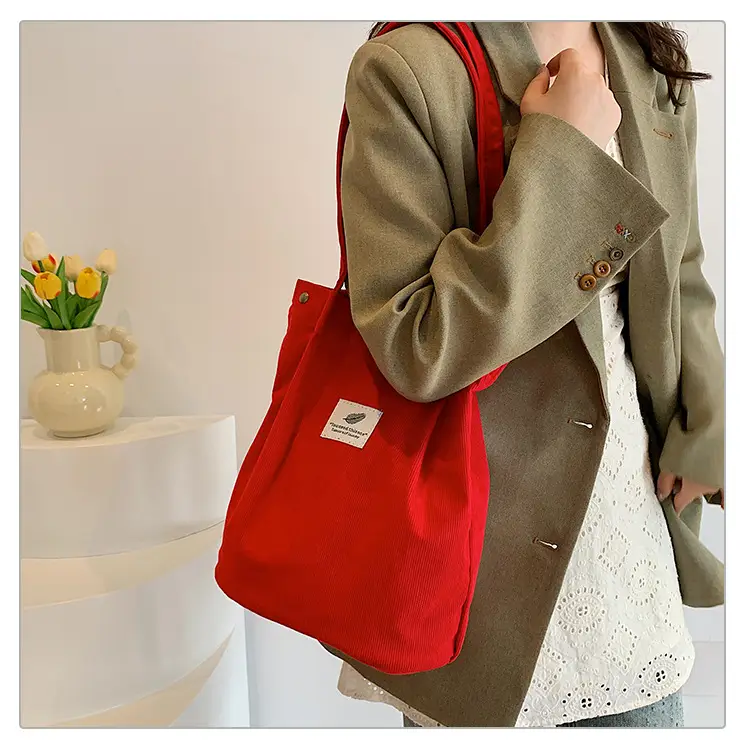 Velvet Shoulder Bag New Artistic Fresh Feather Women's Bag College Style Casual Large Capacity — feature 17